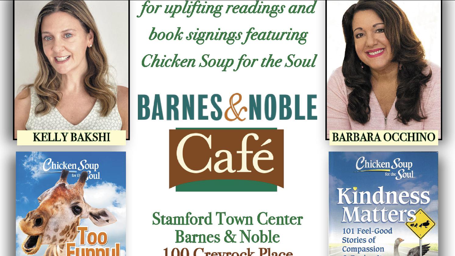 Stamford Barnes & Noble Book Fun Readings & Signings with Barbara Occhino & Kelly Bakshi