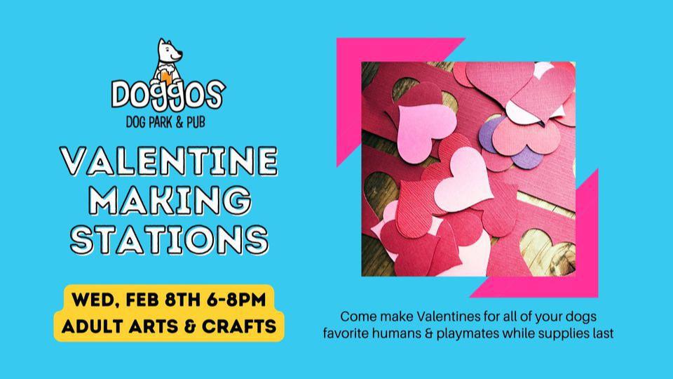 Adult Arts & Crafts: Make Valentines