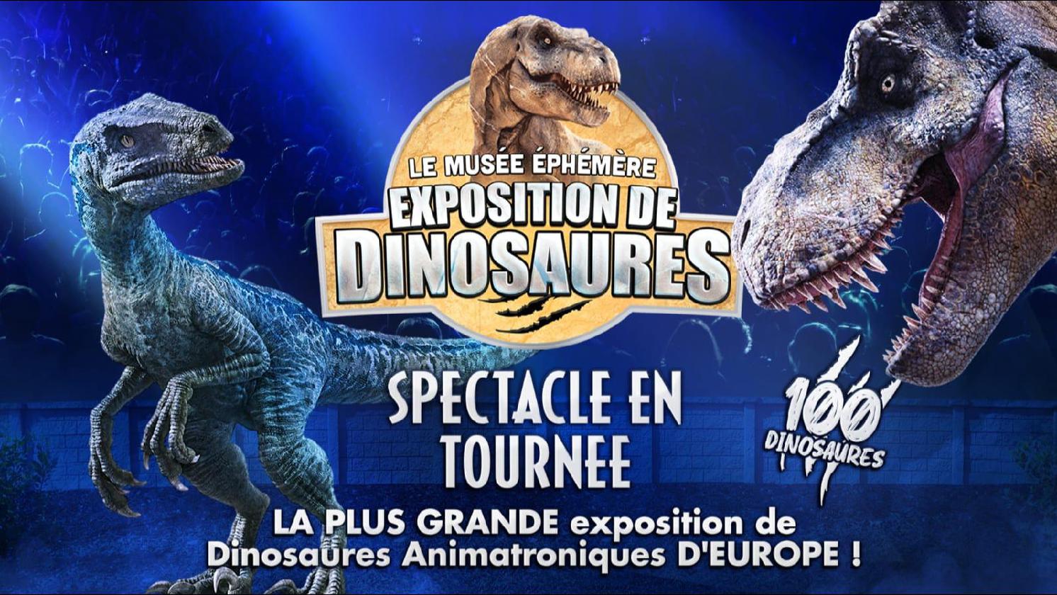 Dinosaures: Saint-Étienne accueille le Musée Éphémère®