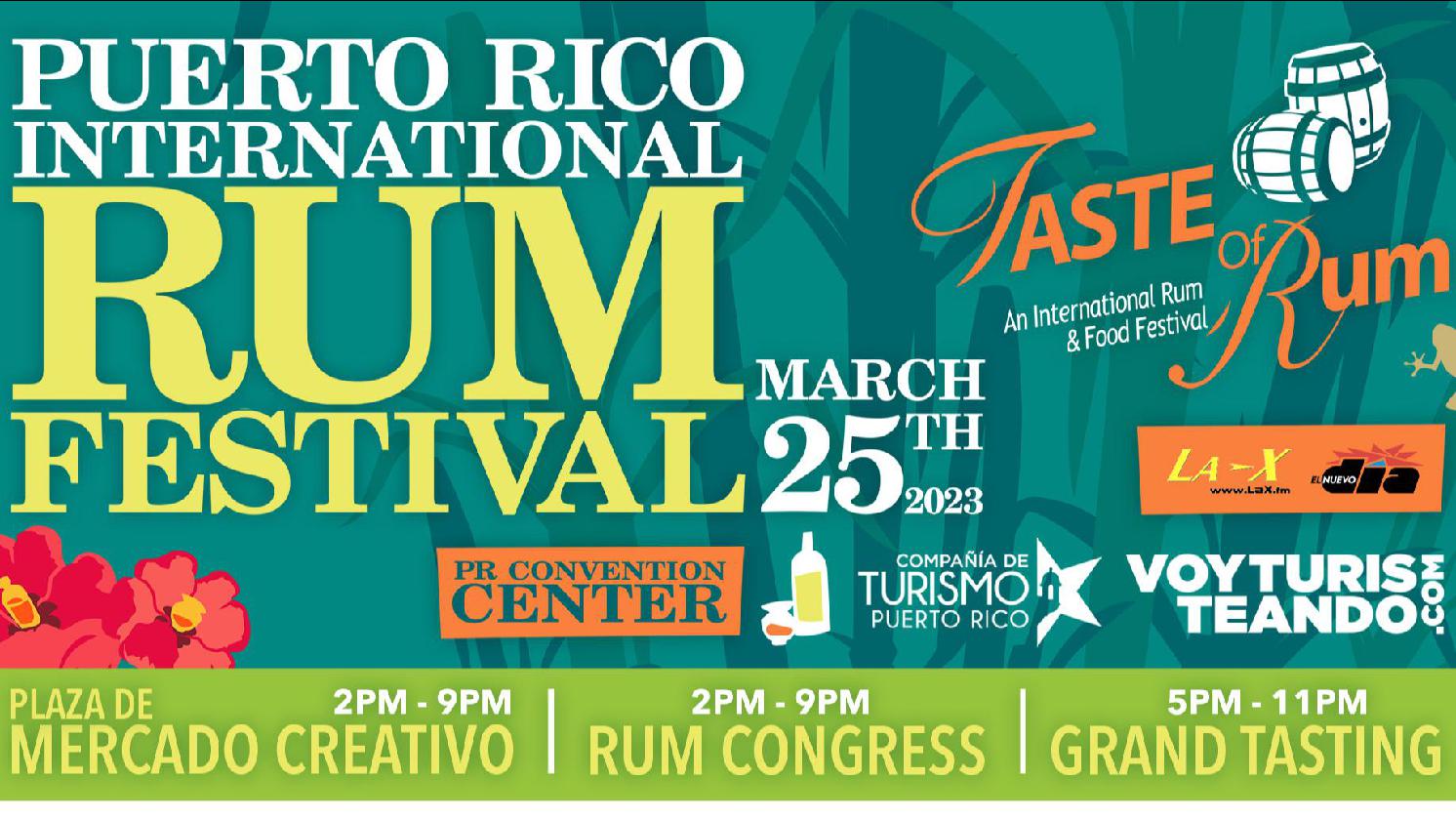 Puerto Rico's International Rum Fest Taste of Rum 2023