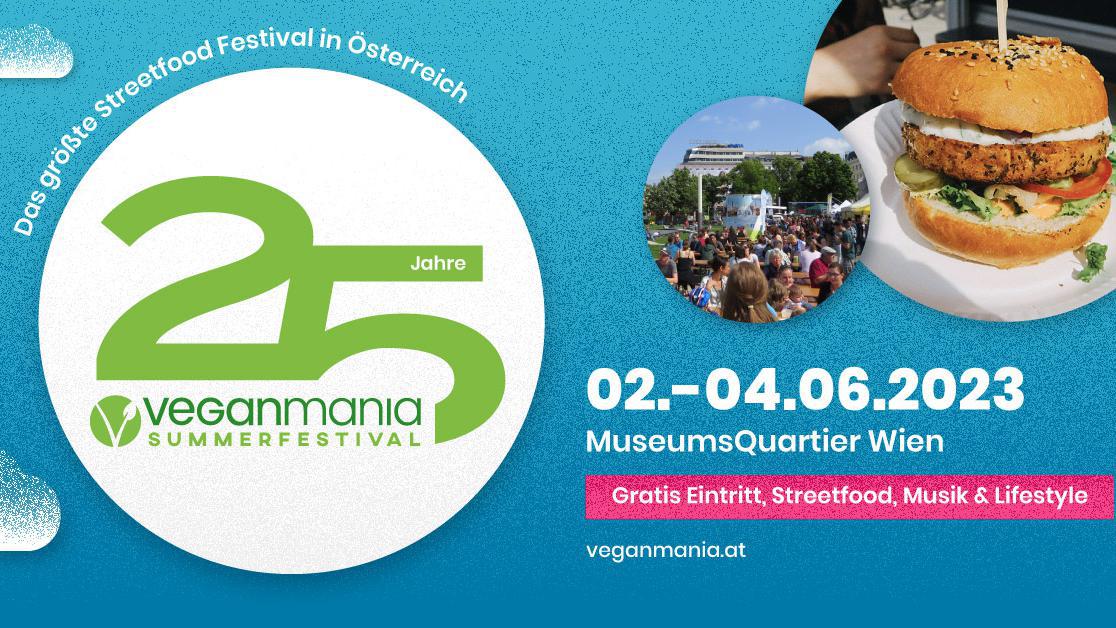 Veganmania Wien MQ 2023 Vegan Summer Festival 2 JUN 2023