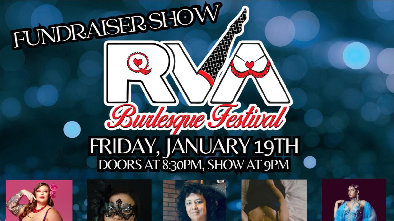 RVA Burlesque Festival Fundraiser Show 19 JAN 2024