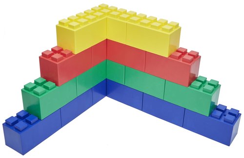 interlocking plastic blocks