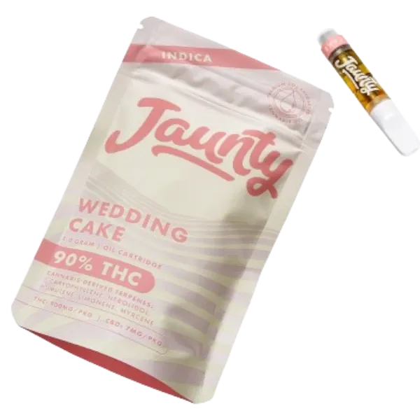 Jaunty Vaporizer Cartridge Wedding Cake 1g