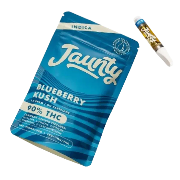 Jaunty Vaporizer Cartridge Blueberry Kush 1g