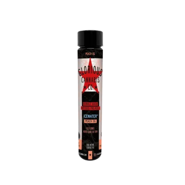 Glorious Cannabis Infused Pre Roll Peach OG 1g