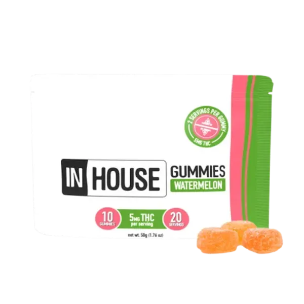 In House Gummies Watermelon 10ct