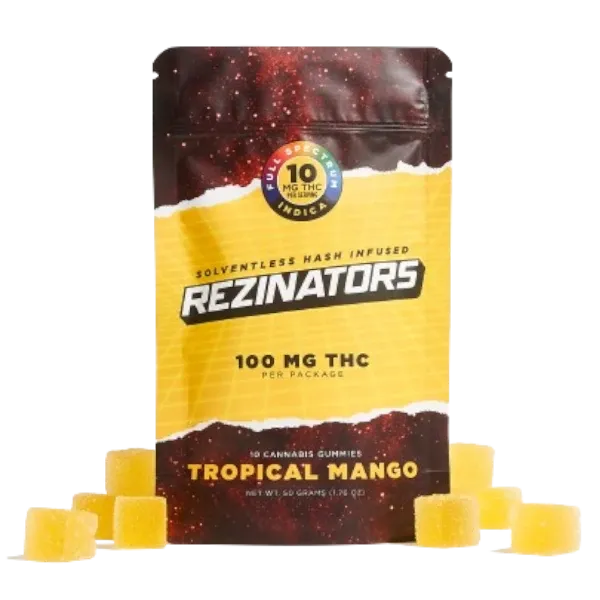 Rezinators Gummies Tropical Mango 100mg