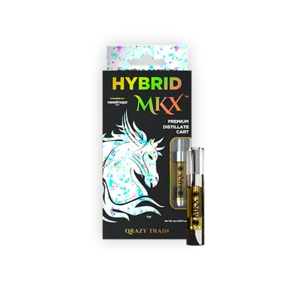 MKX Vape Cartridge Qrazy Train 1g