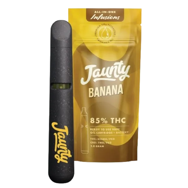 Jaunty Infusions Disposable Vaporizers Banana 1g