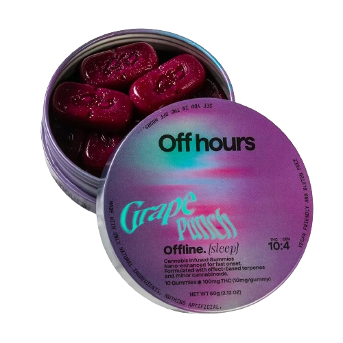 Off Hours Gummies Offline Grape Punch