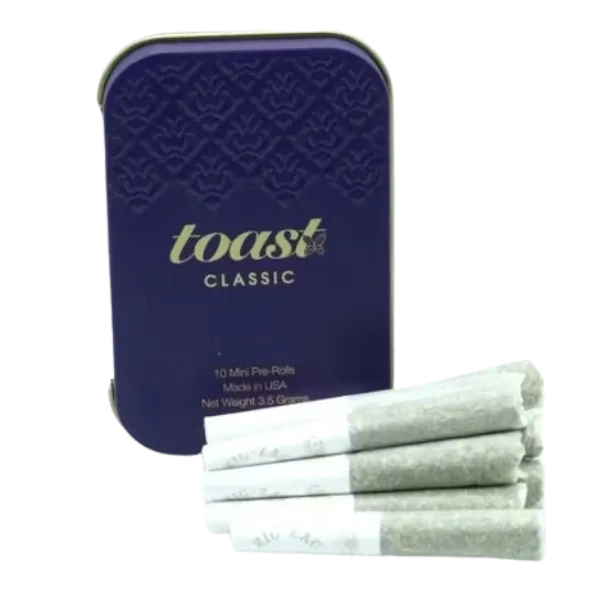 Toast Pre Roll pack Classic Minis Purple Bubble Punch 10pk