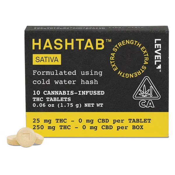 Level Tablets Hashtab Sativa 250mg