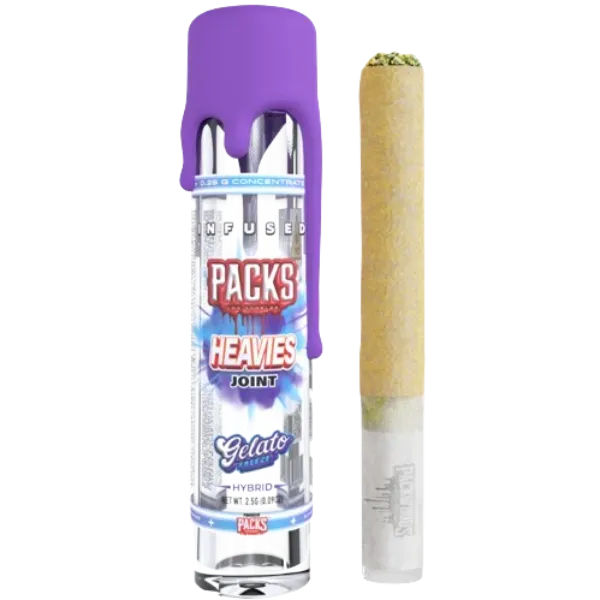 PACKWOODS Infused Pre Roll Heavies Gelato Freeze 2.5g