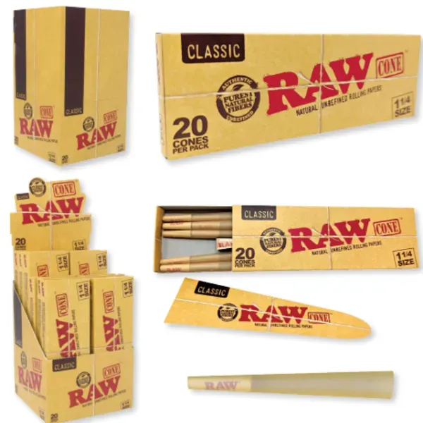 RAW Classics Pre Roll Cones