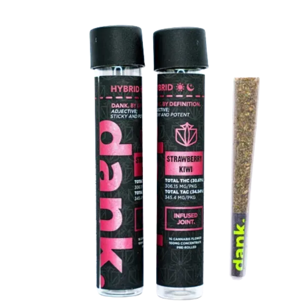 Dank Infused Pre Roll Strawberry Kiwi