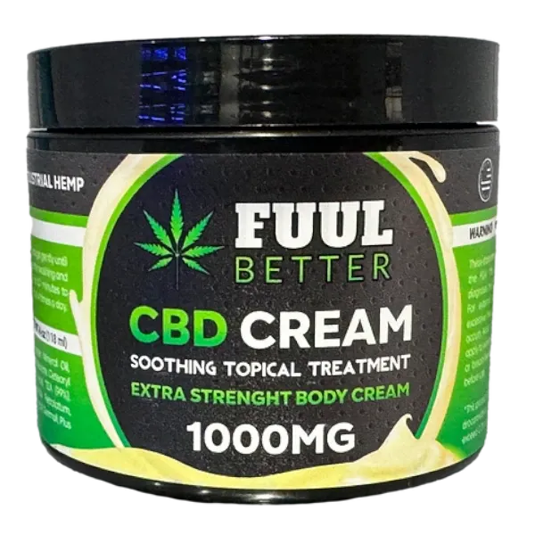 HEMP DERIVED | FUUL BETTER Topical Fast Acting Pain Cream CBD 4oz