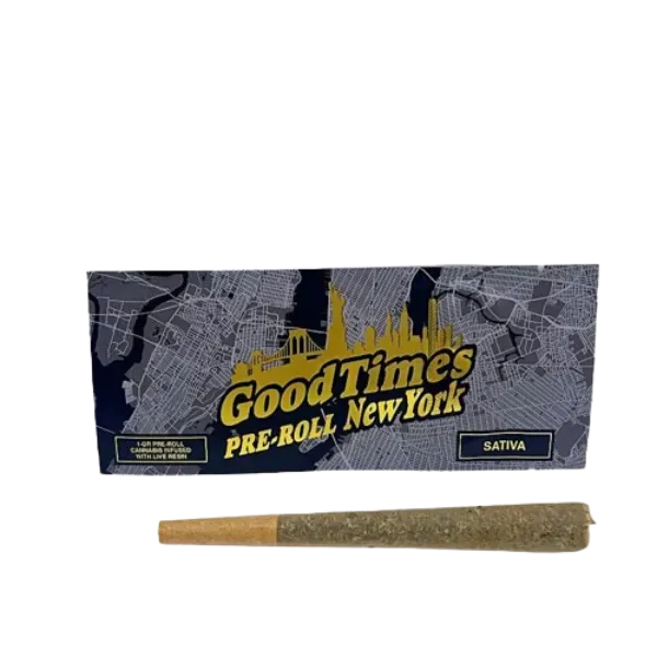 Good Times Infused Pre Roll Lemon Tree Kush 1g