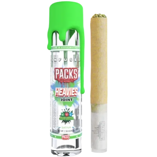 PACKWOODS Infused Pre Roll Heavies Super Sour Diesel 2.5g