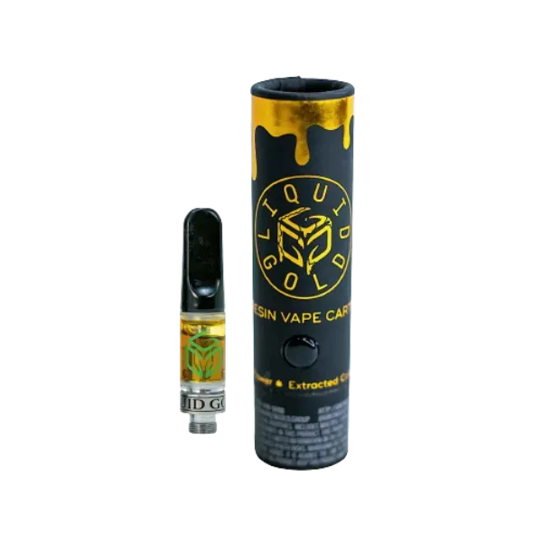 Liquid Gold Vape Cartridge Live Resin Sour Joker 0.5g