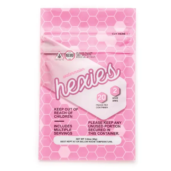 Hexies Gummies Watermelon 20ct