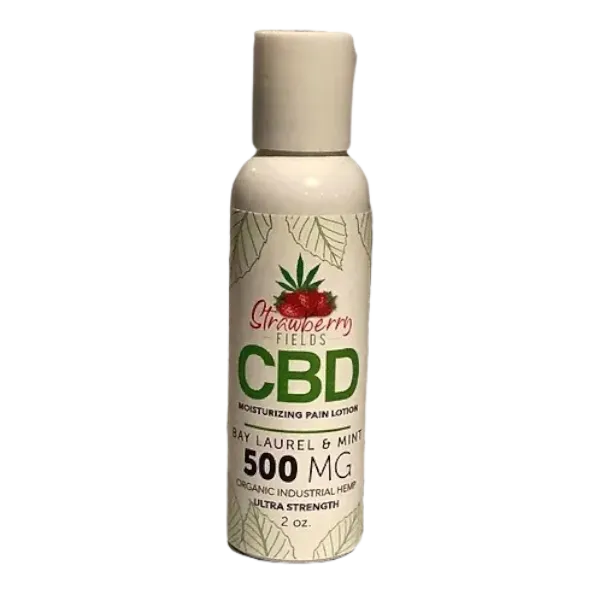 HEMP DERIVED | Strawberry Fields CBD Lotion 500mg 2oz