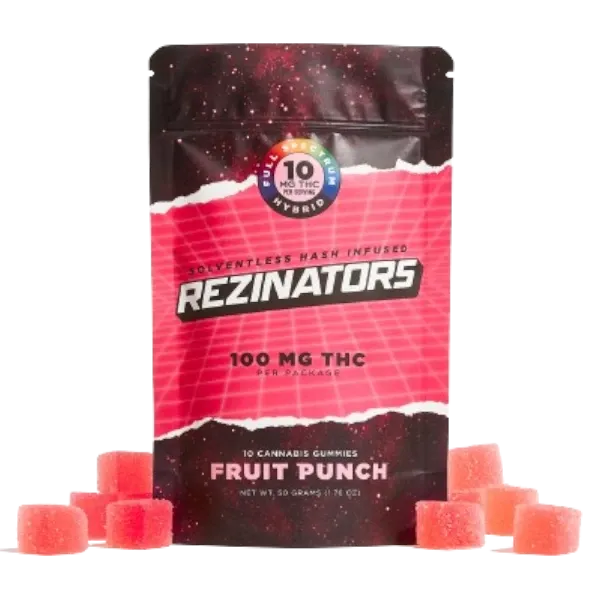 Rezinators Gummies Fruit Punch 100mg