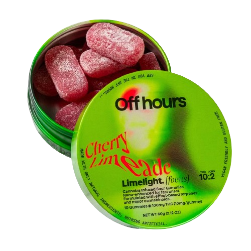 Off Hours Gummies Limelight Cherry Limeade