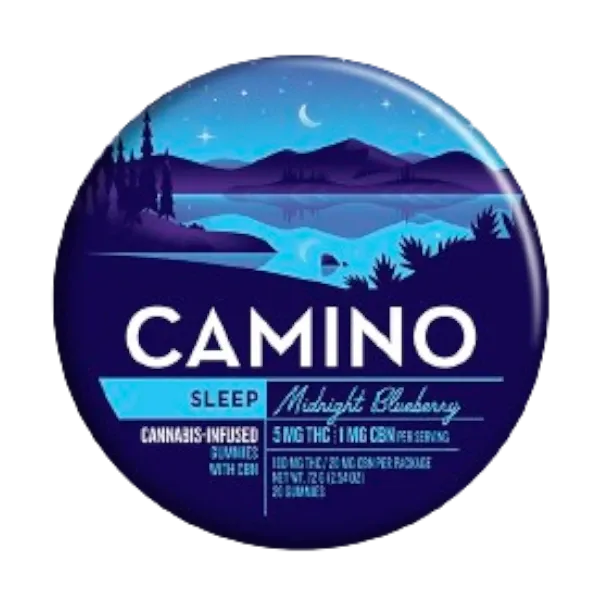 Camino Gummies 'Sleep' Midnight Blueberry