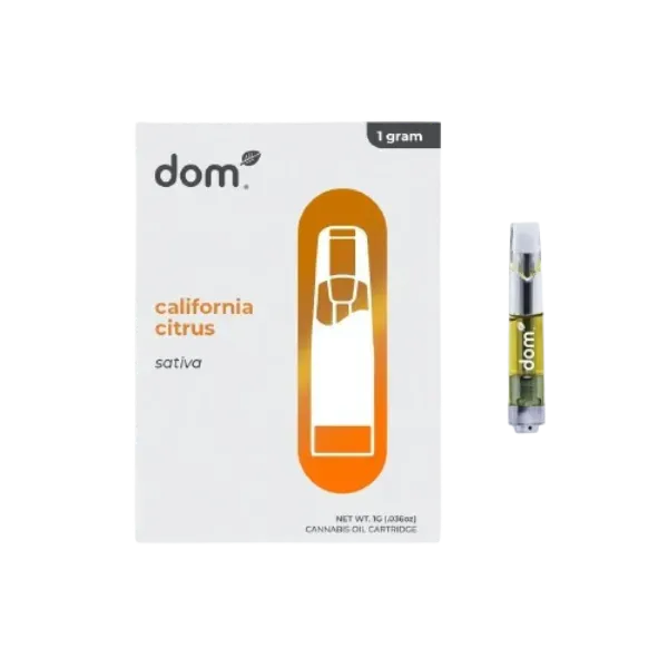 dom Vape Cartridge California Citrus 1g