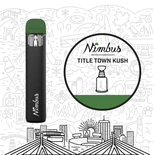 Nimbus Disposable Vape Title Town Kush 0.5g