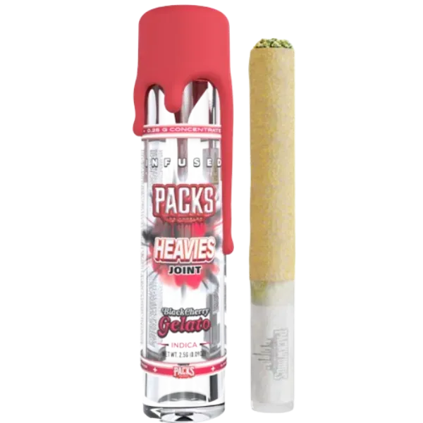 PACKWOODS Infused Pre Roll Heavies Black Cherry Gelato 2.5g