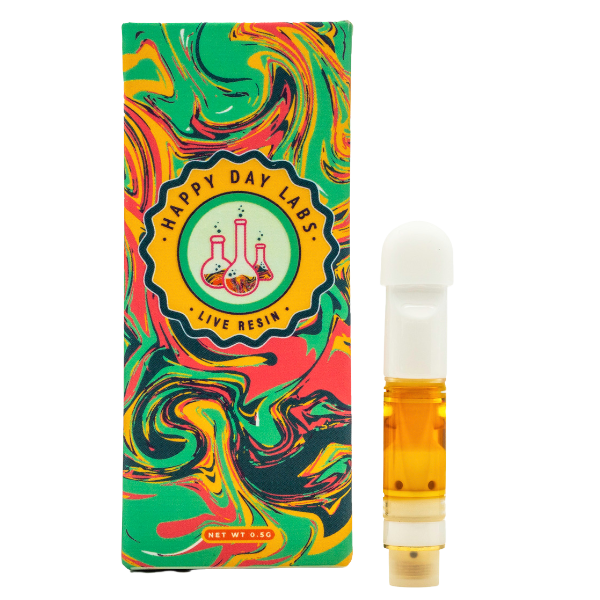 Happy Day Labs Vape Cartridge GMO Madness Live Resin 0.5g