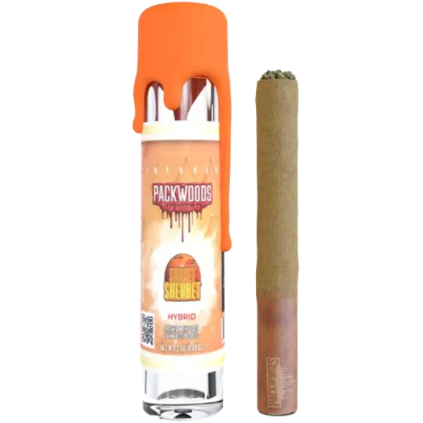 PACKWOODS Infused Pre Roll Blunt Classic Sunset Sherbert 2.5g
