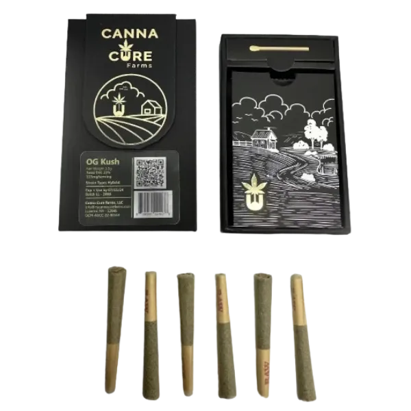 Canna Cure Pre Roll Pack OG Kush 6pk