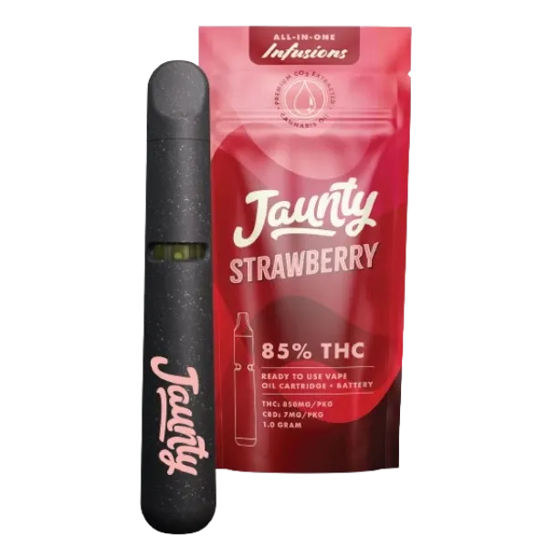 Jaunty Infusions Disposable Vaporizers Strawberry 1g