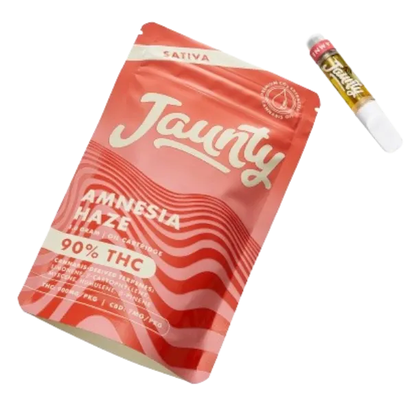 Jaunty Vaporizer Cartridge Amnesia Haze 1g