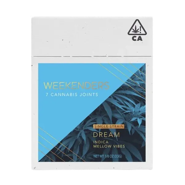 Weekenders Pre Roll Pack Dream Indica 7pk