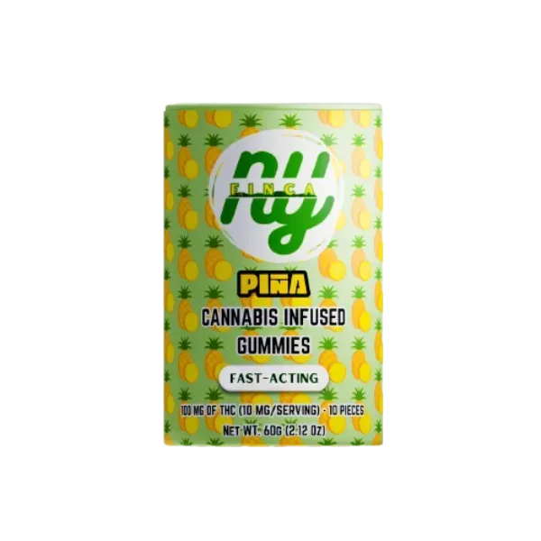 NY FINCA Gummies Piña (Pineapple) 100mg