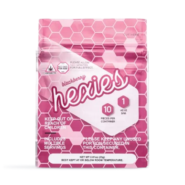 Hexies Gummies Blackberry