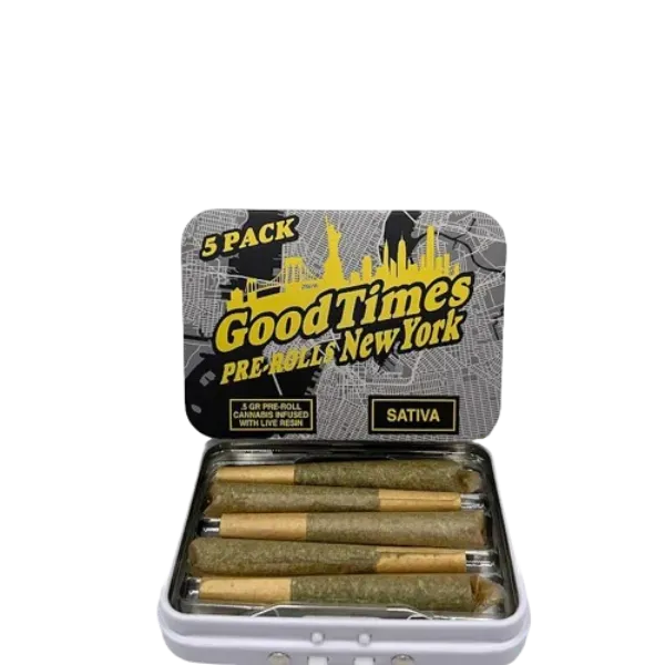 Good Times Infused Pre Roll Pack Pineapple Upside-Down Cake 5pk