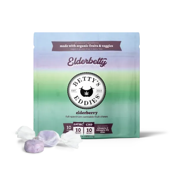 Betty's Eddies Chews Elderberry 10ct