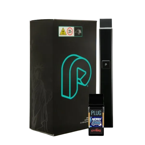 PLUGplay Vaporizer Starter Kit Berry Gang 0.5g