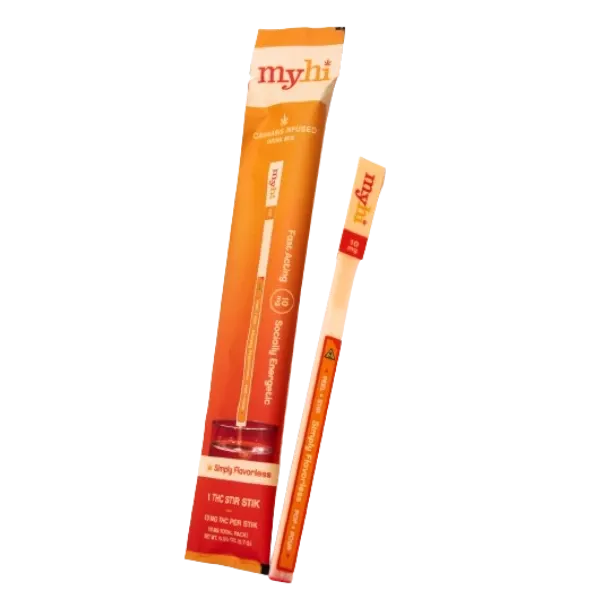 MyHi Stir Stik Drink Mix Simply Flavorless 10mg