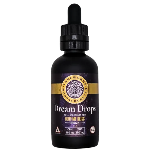 Treeworks Tincture Dream Drops 1:1 THC:CBN 50ml