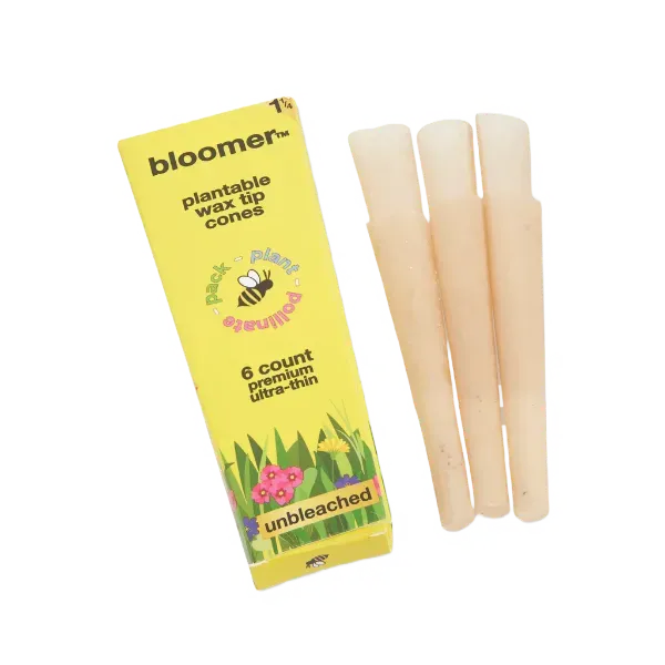 Bloomer Plantable Wax Tip Pre Roll Cones