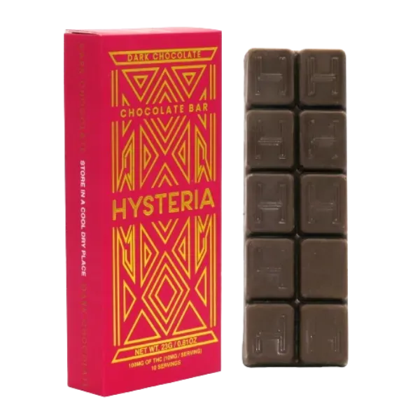 Hysteria Chocolate Bar Dark Chocolate 70mg