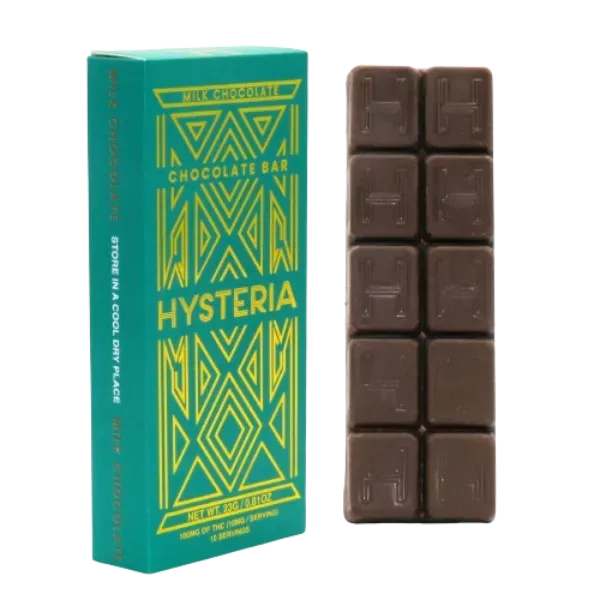 Hysteria Chocolate Bar Milk Chocolate 70mg