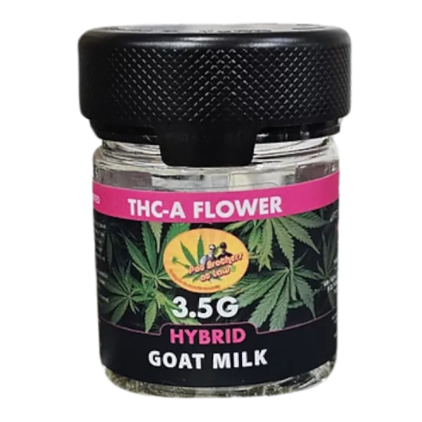 HEMP DERIVED | Pot Brothers At Law THCA Flower Goat Milk 3.5g