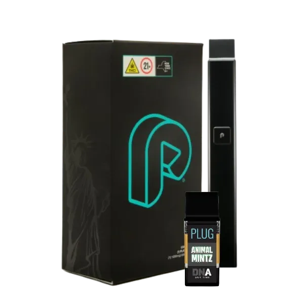 PLUGplay Vaporizer Starter Kit Animal Mints 0.5g